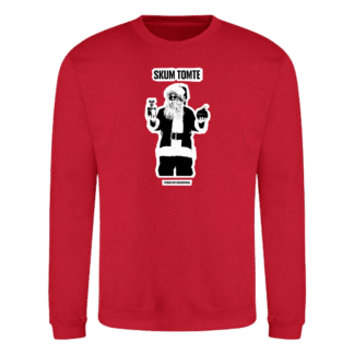 Sweatshirt: Skum tomte (röd, svart eller grå)