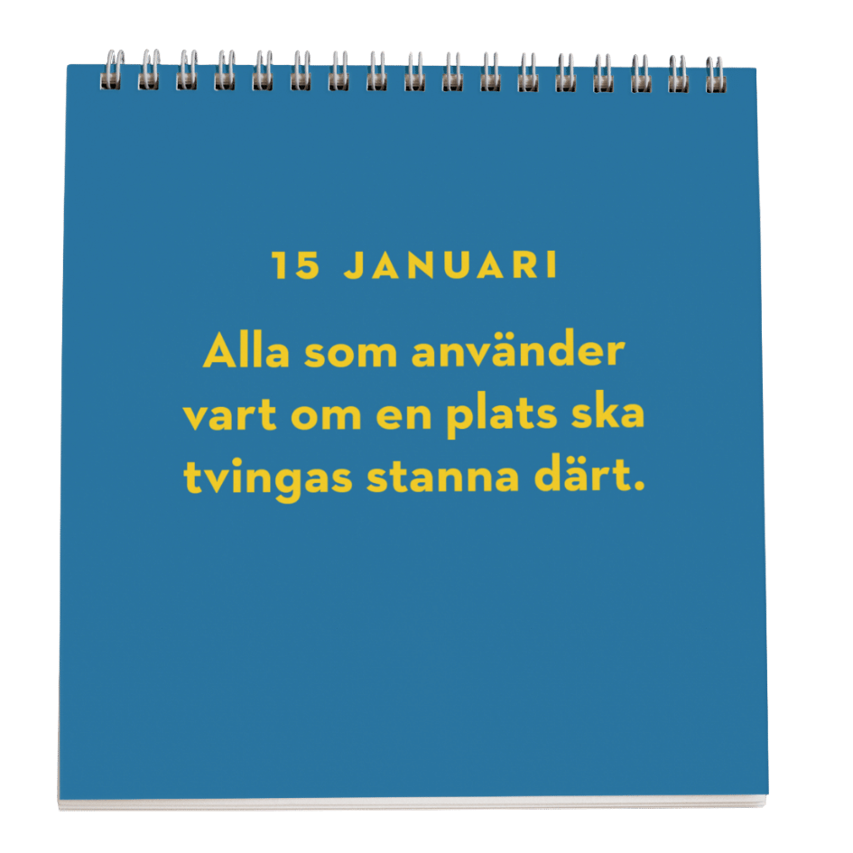 Svenska vitsord: bordskalender (förhandsköp med minitygväska på köpet) - Image 3