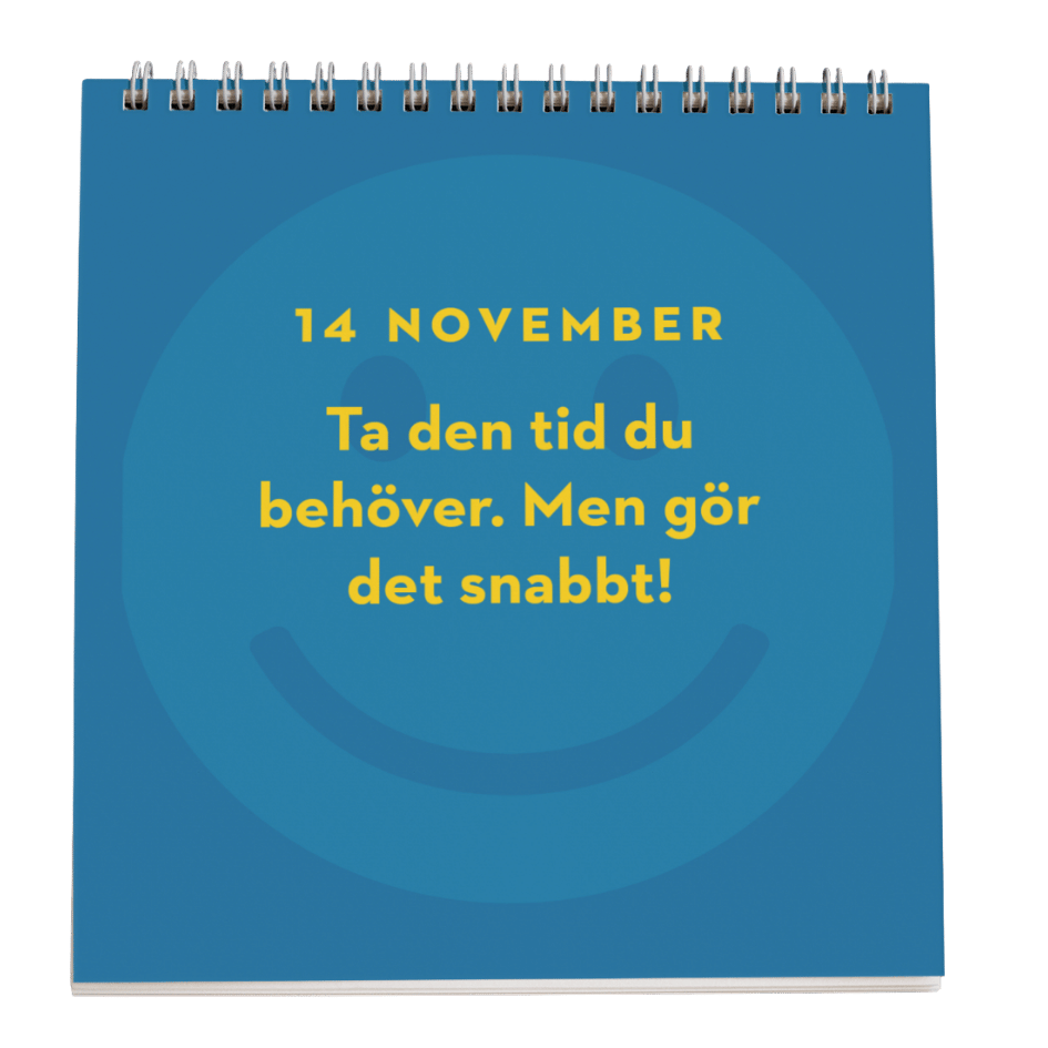 Svenska vitsord: bordskalender (förhandsköp med minitygväska på köpet) - Image 7
