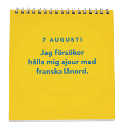 Svenska vitsord: bordskalender (förhandsköp med minitygväska på köpet) - Image 4