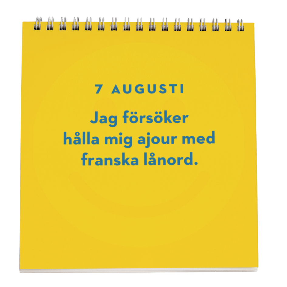 Svenska vitsord: bordskalender (förhandsköp med minitygväska på köpet) - Image 4