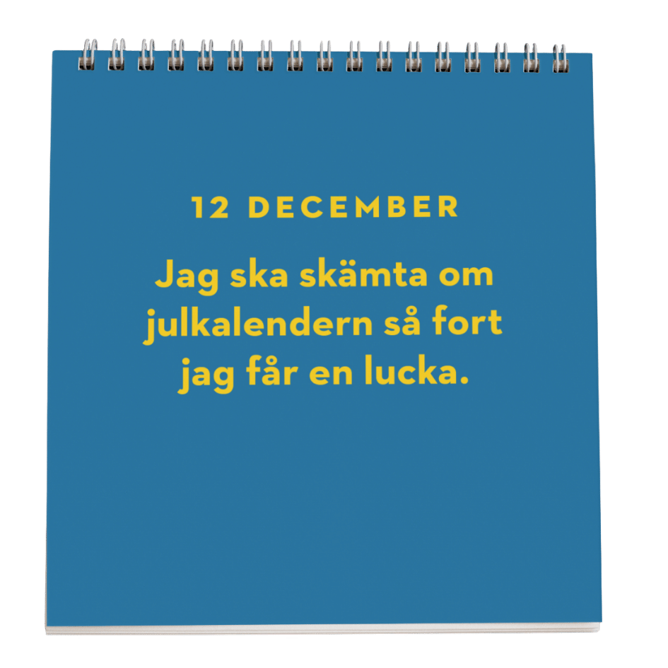 Svenska vitsord: bordskalender (förhandsköp med minitygväska på köpet) - Image 5