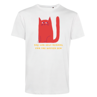 T-shirt: Jag var helt normal