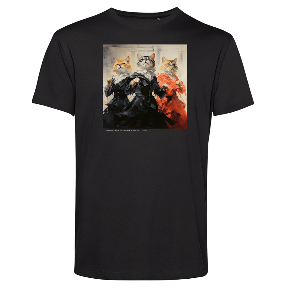 T-shirt: Konstkatt 7 – Toulouse-Lautrec (svart eller vit) - Image 2