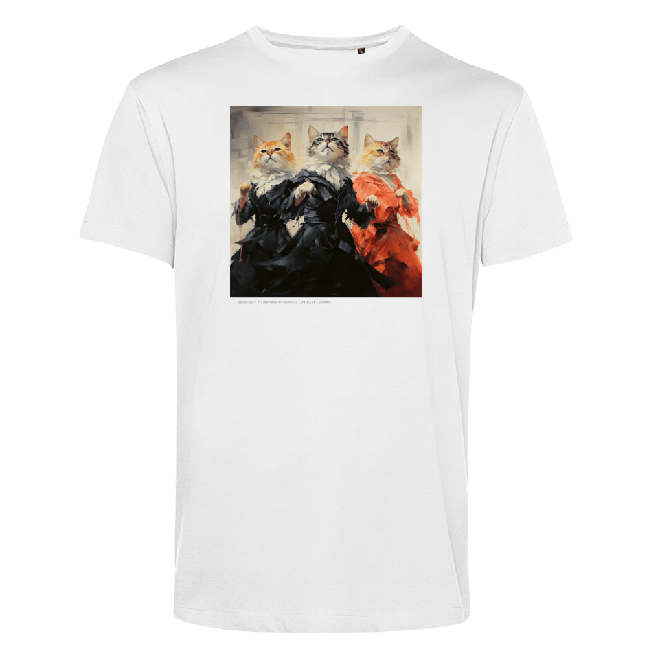 T-shirt: Konstkatt 7 – Toulouse-Lautrec (svart eller vit)