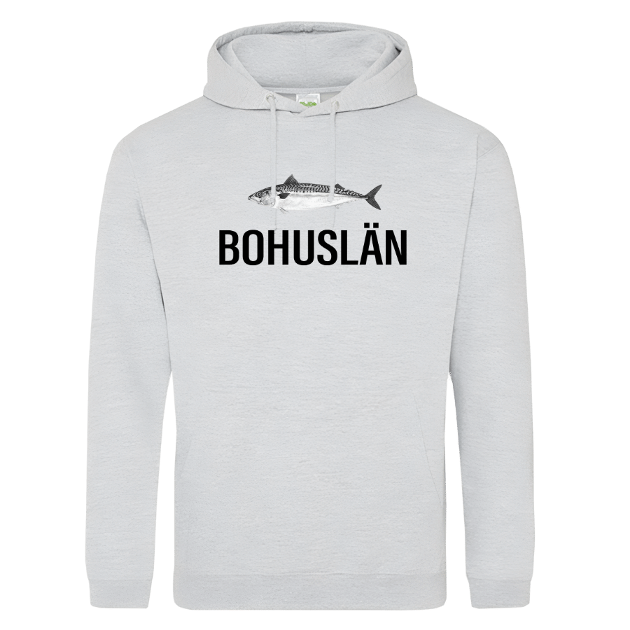 Hoodie: Bohuslän – Makrill (svart eller grå) - Image 2