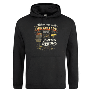 Hoodie: Bakom varje manlig discgolfare
