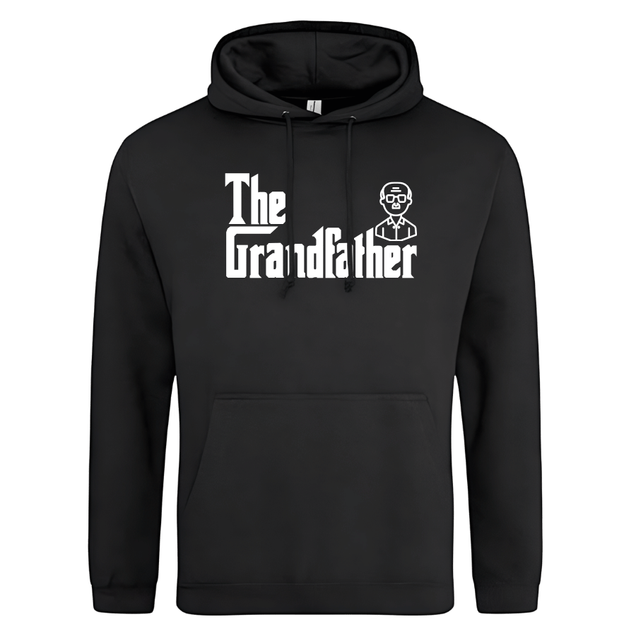 Hoodie: The Grandfather (grå eller svart)
