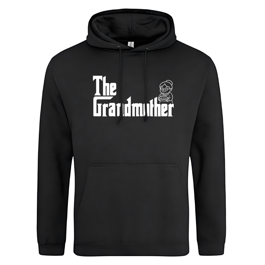 Hoodie: The Grandmother (grå eller svart) - Image 2