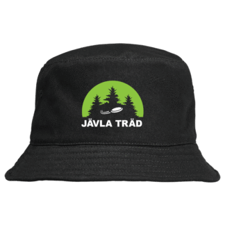 Solhatt: Discgolf - Jävla träd (svart eller vit)