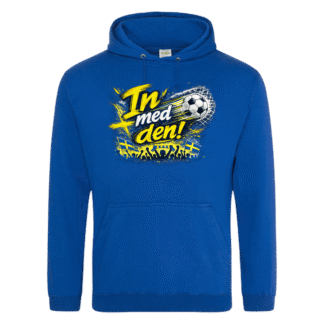 Hoodie: In med den! (blå eller svart)