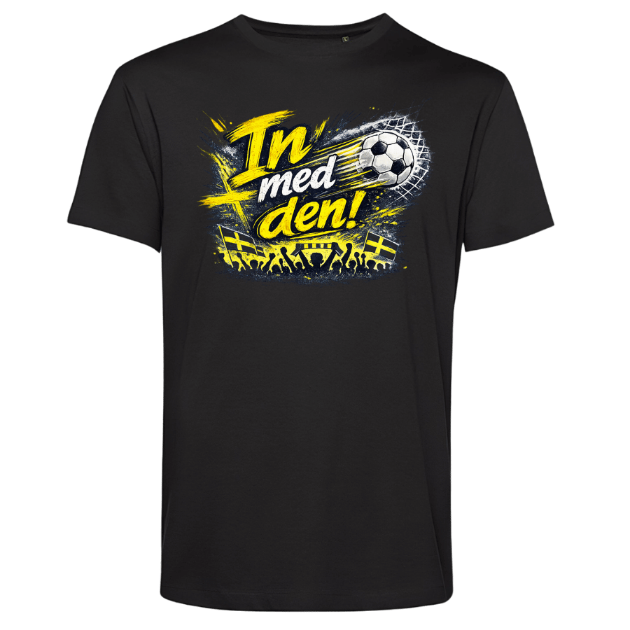T-shirt: In med den! (blå eller svart) - Image 2