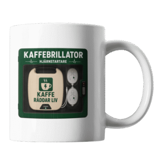 Mugg: Kaffebrillator – hjärnstartare
