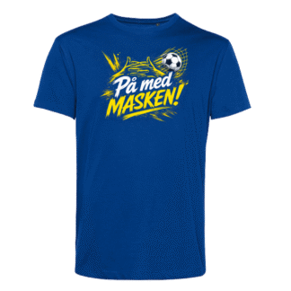 T-shirt: På med masken (blå eller svart)