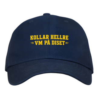 Dad cap: Kollar hellre VM på Diset