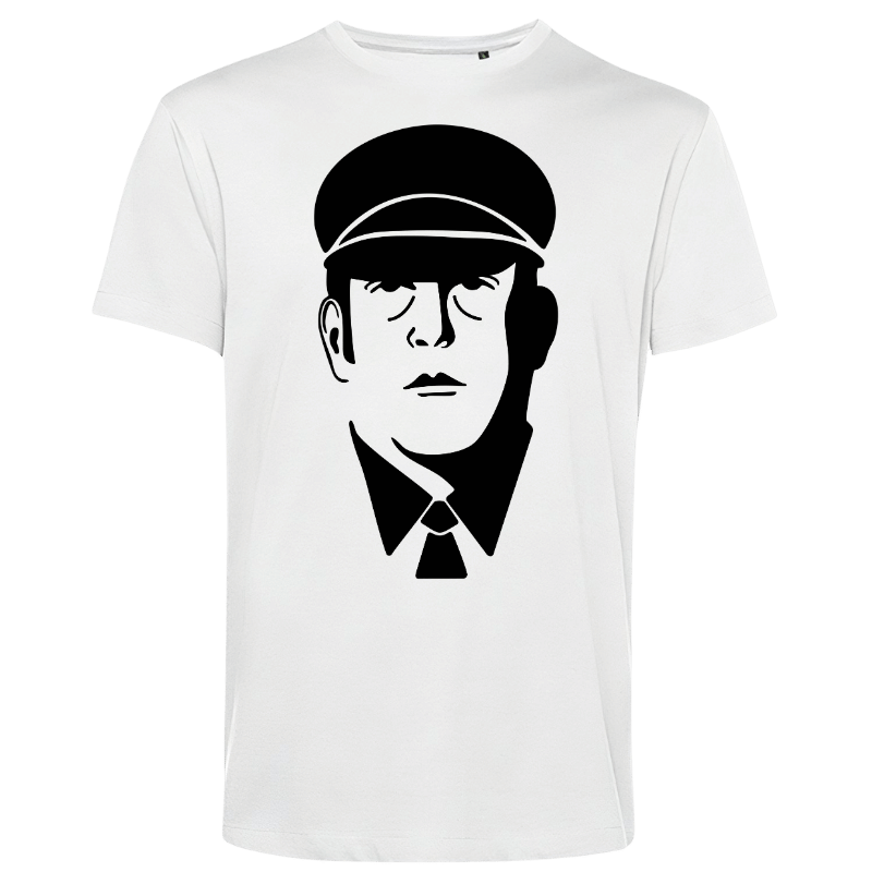 T-shirt (unisex): Biffen – extra stort motiv (välj motivfärg)