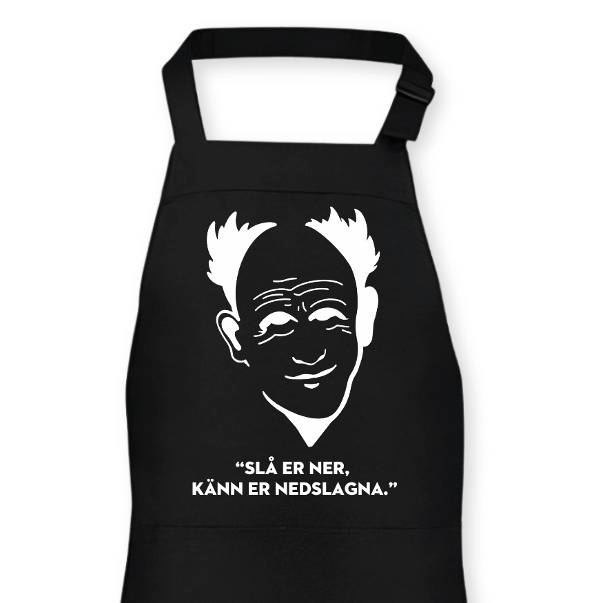 Förkläde: Harry – Känn er nedslagna (svart eller vitt) - Image 2