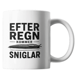 Mugg: Efter regn kommer sniglar