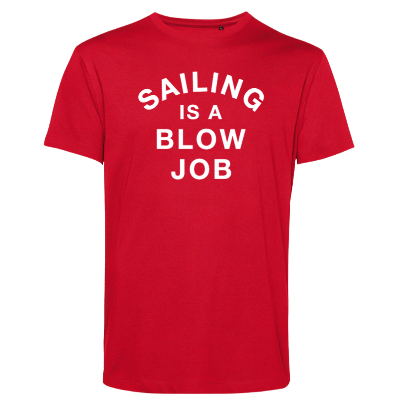 T-shirt: Sällskapsresan – Sailing Is a Blow Job (välj färg) - Image 3