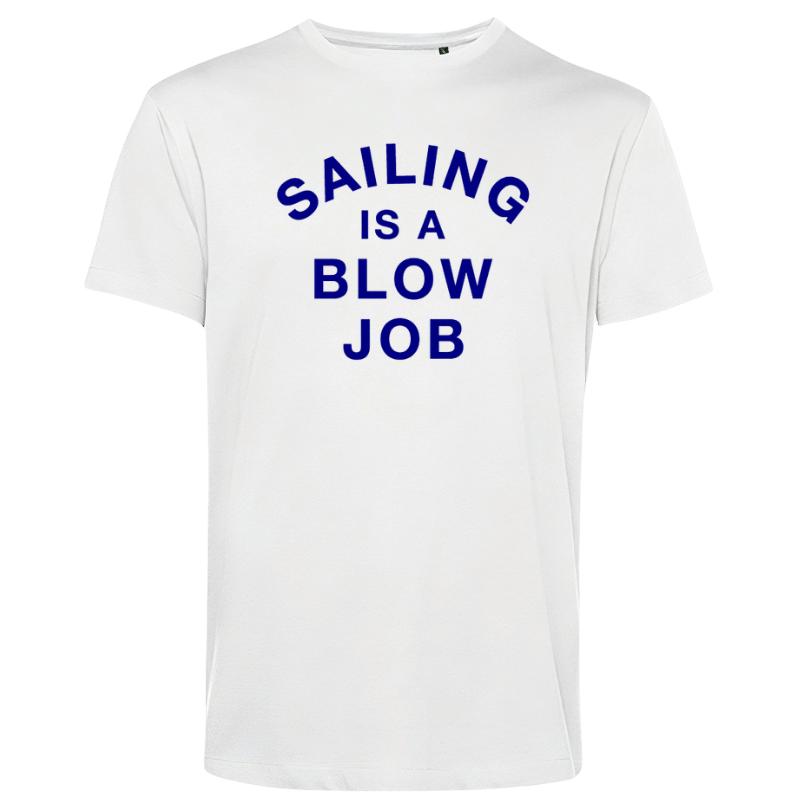T-shirt: Sällskapsresan – Sailing Is a Blow Job (välj färg) - Image 2