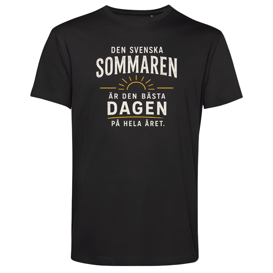 T-shirt: Den svenska sommaren (välj färg)