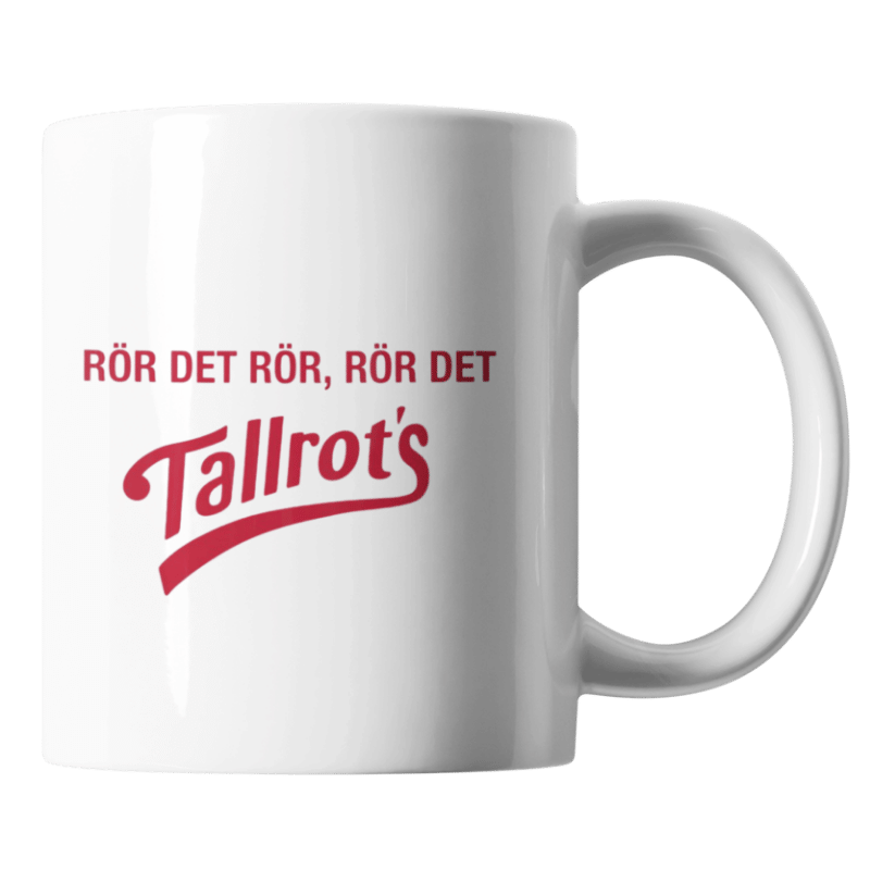 Mugg: Tallrot's rör