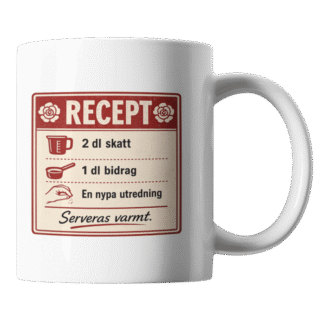 Mugg: Socialdemokraterna – recept