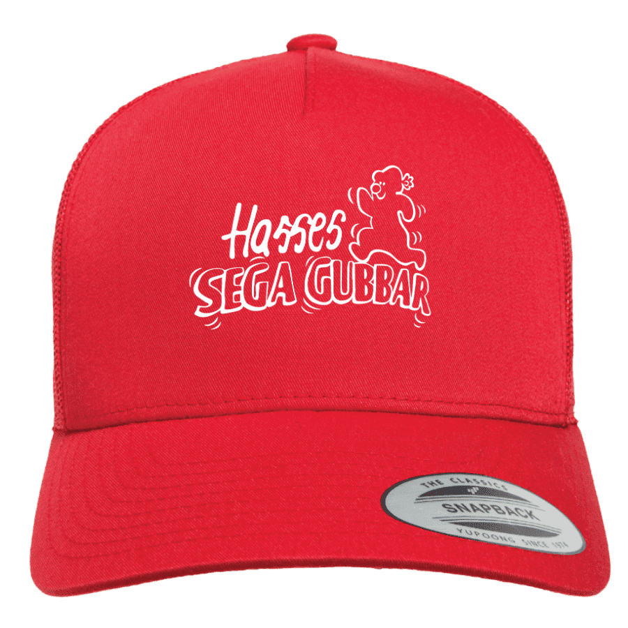 Keps: Killinggänget - Hasses sega gubbar (Retro trucker/välj färg)