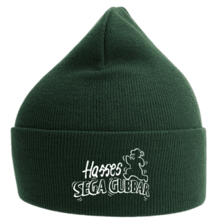 Mössa/beanie: Hasses sega gubbar (två modeller/tre färger)