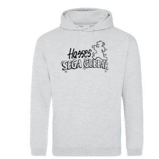 Hoodie: Killinggänget – Hasses sega gubbar (svart eller grå)