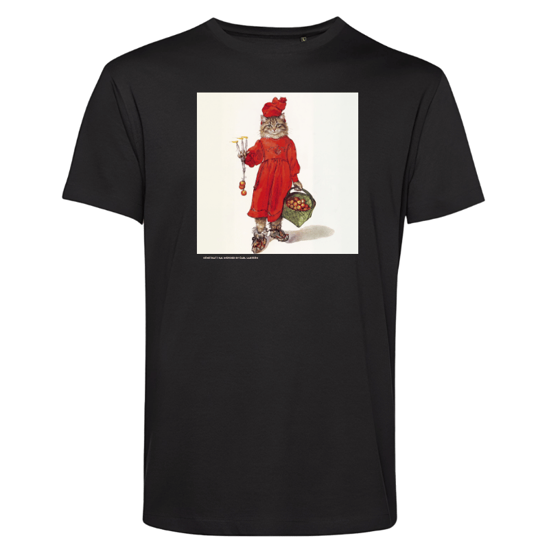 T-shirt: Konstkatt 48 – Carl Larsson (svart eller vit)