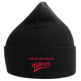 Mössa/beanie: Tallrot's rör (två modeller/två färger)