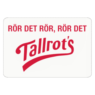 Kylskåpsmagnet: Tallrot's rör