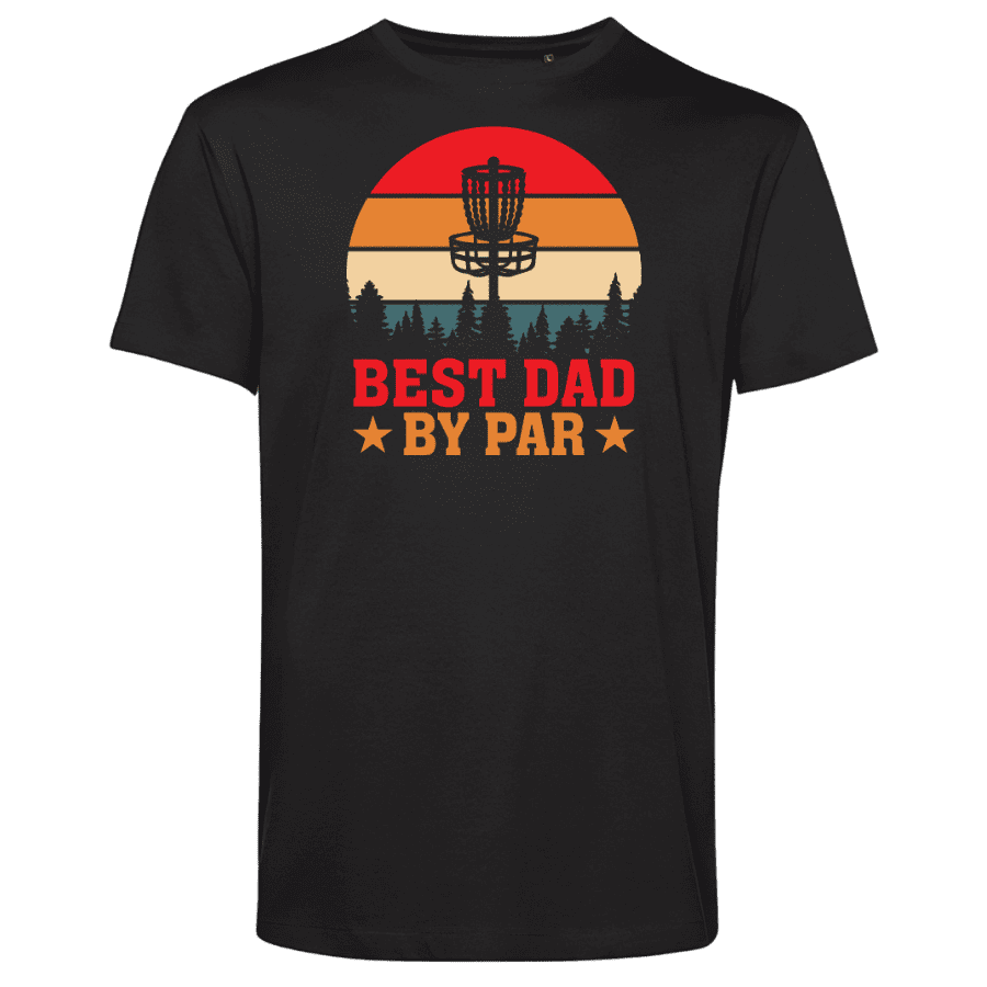 T-shirt: Best dad by par
