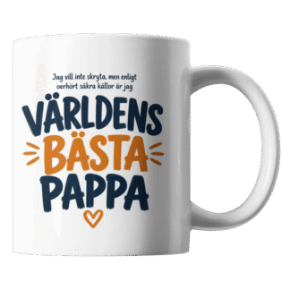 Mugg: Världens bästa pappa